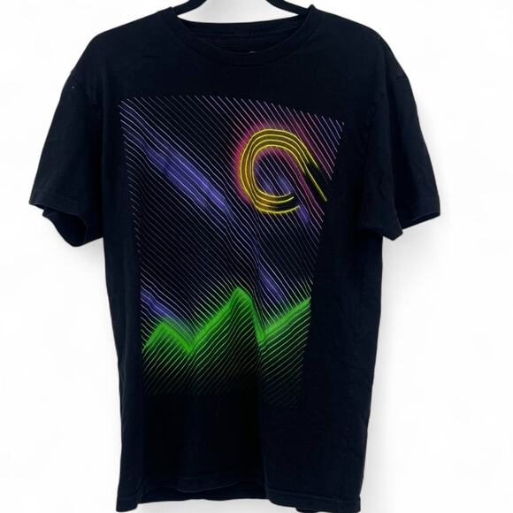 COACHELLA 2014 M T Shirt Concert Tee Music Festival Black Short Sleeve Graphic - Picture 1 of 6